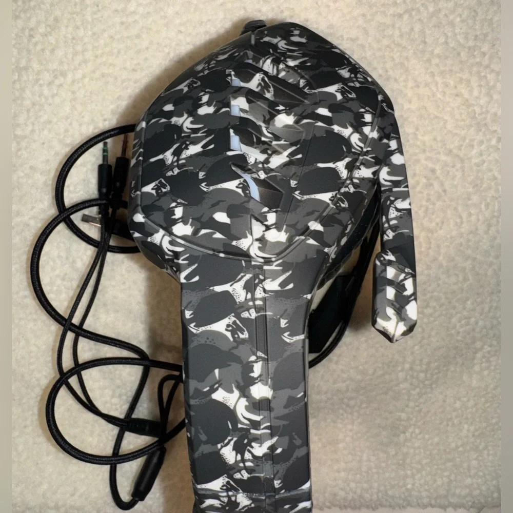 J1 TARGEAL Black Camouflage Gaming Headset